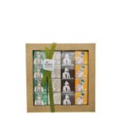 Napolitain Tradition bio Assortiment Chocolat Noir 85% et 70% Chocolat au Lait 41% et Caramel Fleur de sel - 80g - Coffret