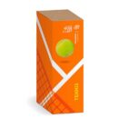 Balles de Tennis au chocolat noir et lait 180g (3 unités)