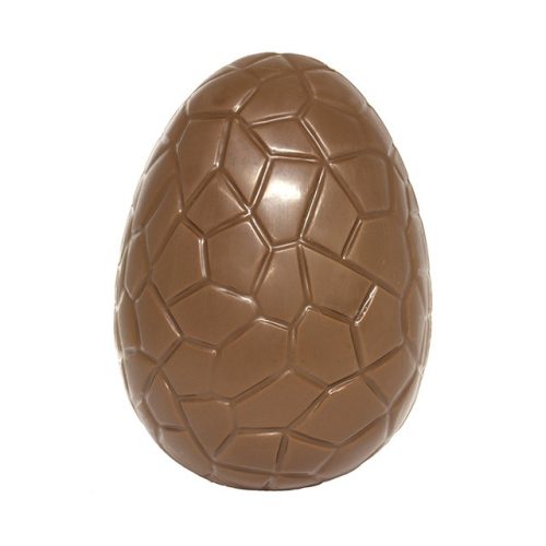 Oeuf craquelé moulage noir ou lait garnis - 140g