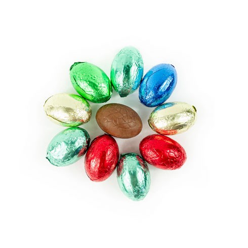 Oeufs pralinés chocolat noir et lait - 250g ou 500g