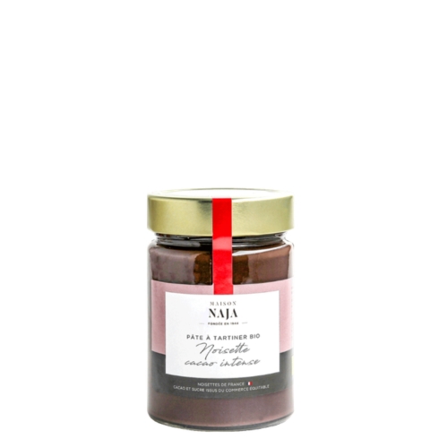 Pâte à tartiner cacao intense et noisette Bio - 360g