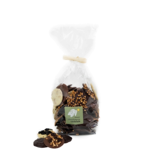Tuiles et Palets aux 3 chocolats - 500g